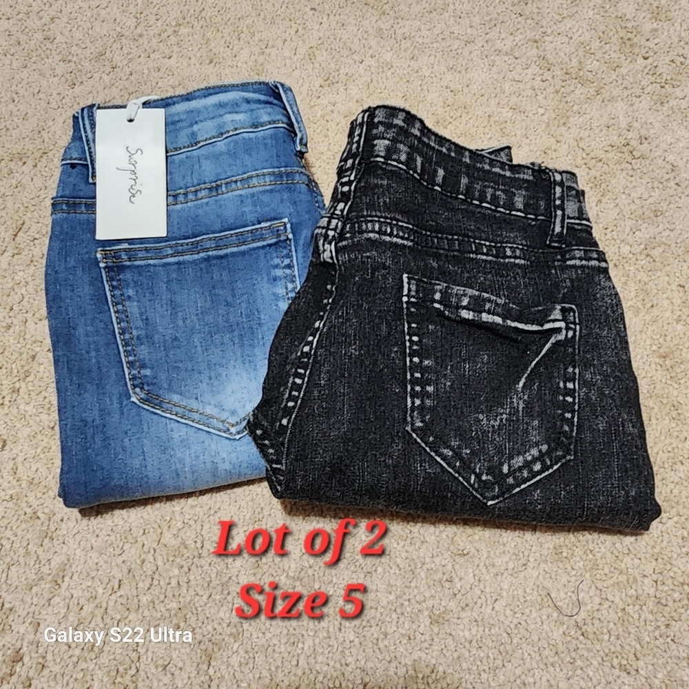 2 jeans size 5